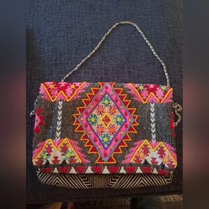 America & Beyond chain purse